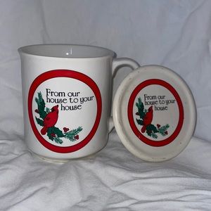 Christmas coffee mug with a